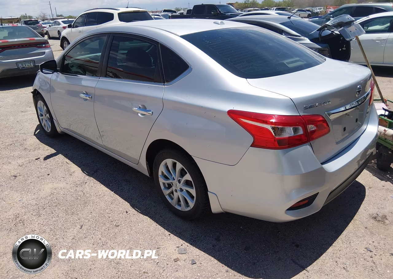 2019 Nissan Sentra Sv VIN:3N1AB7AP6KY424247 - 3