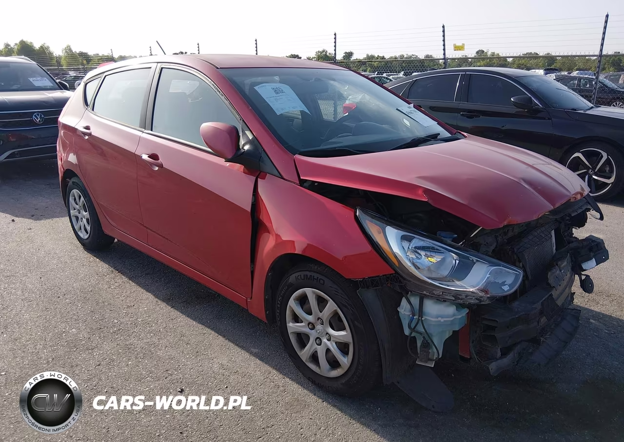 2013 Hyundai Accent Gs VIN:KMHCT5AE1DU084710 - 1