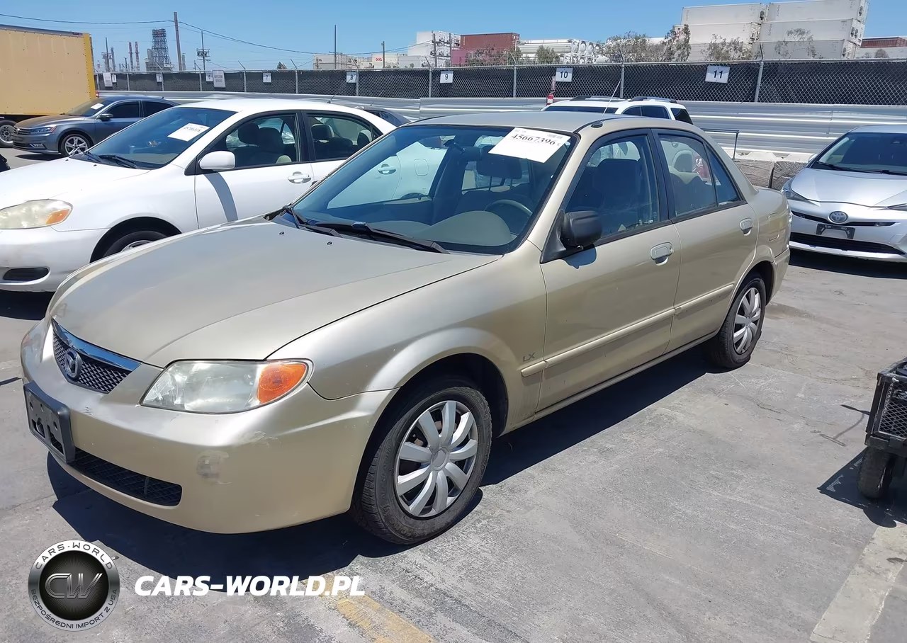 2001 Mazda Protege Dx-Lx VIN:JM1BJ222110424014 - 2