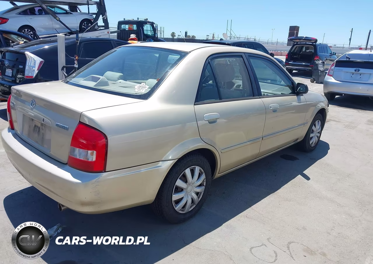 2001 Mazda Protege Dx-Lx VIN:JM1BJ222110424014 - 4