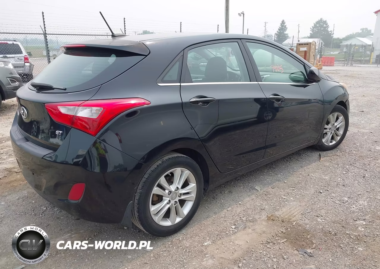 2014 Hyundai Elantra Gt VIN:KMHD35LH0EU211072 - 4