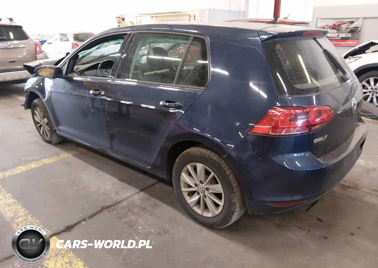 2015 Volkswagen Golf Tsi S 4-Door VIN:3VW217AU8FM087004 - 3