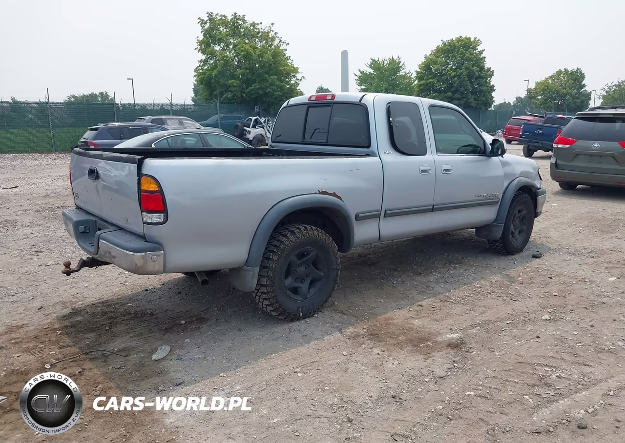 2000 Toyota Tundra Sr5 V8 VIN:5TBBT4417YS080733 - 4