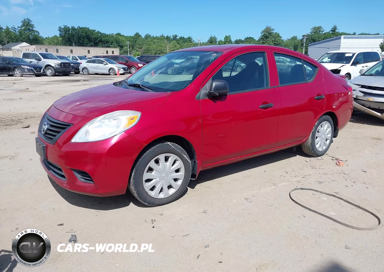 2014 Nissan Versa 1.6 S+ VIN:3N1CN7AP1EL814383 - 2