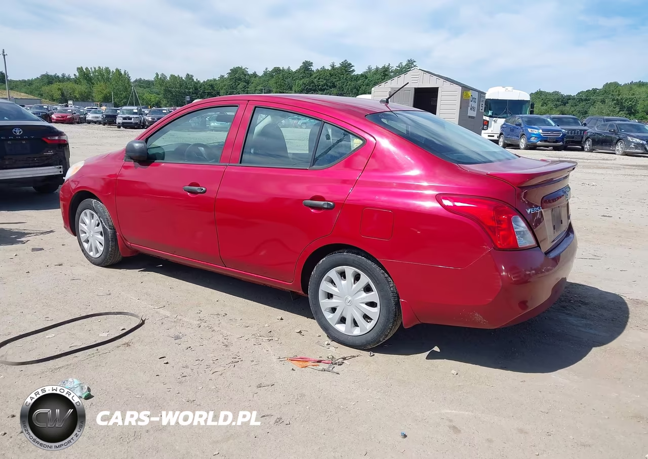 2014 Nissan Versa 1.6 S+ VIN:3N1CN7AP1EL814383 - 3