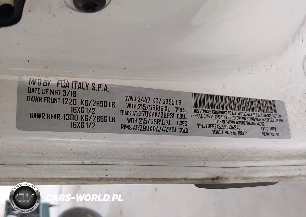 2018 Ram Promaster City Tradesman VIN:ZFBERFAB2J6J34847 - 9