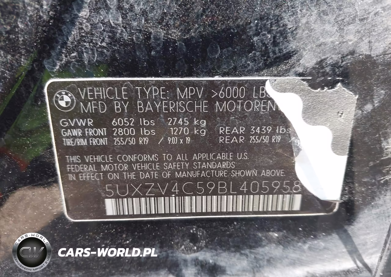 2011 BMW X5 xDrive35I-xDrive35I Premium-xDrive35I Sport Activity VIN:5UXZV4C59BL405958 - 9