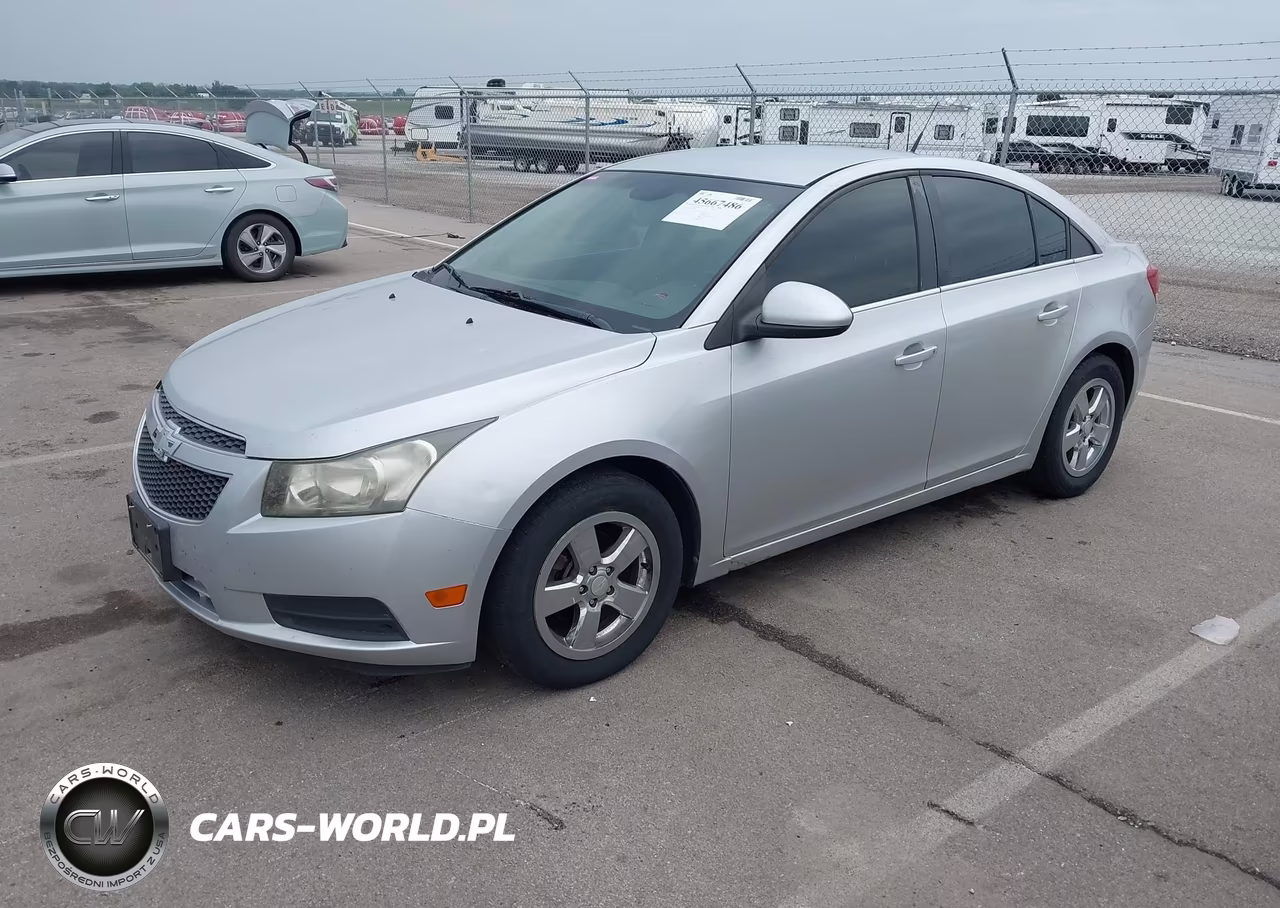 2011 Chevrolet Cruze 2Lt VIN:1G1PG5S99B7124743 - 2