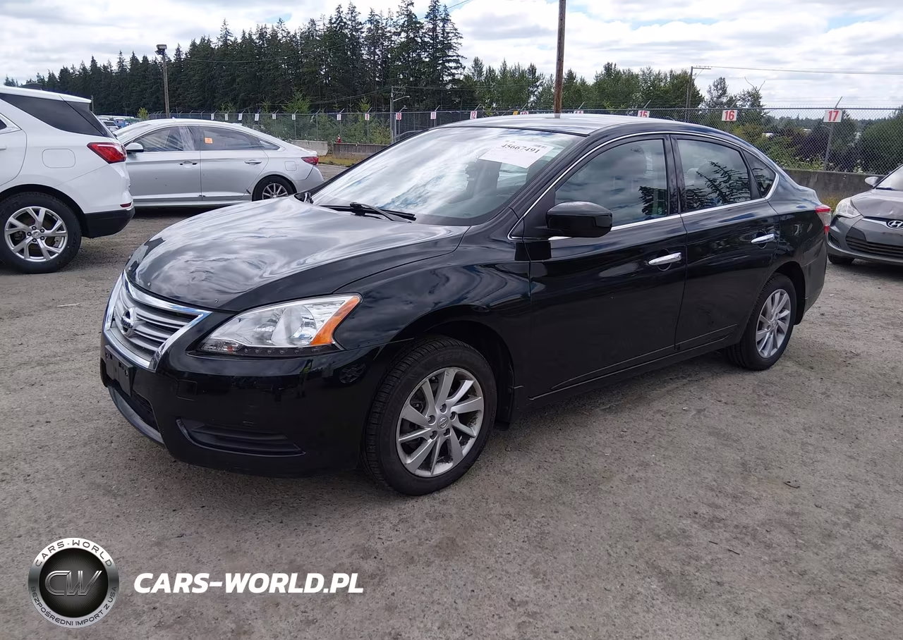 2014 Nissan Sentra Sv VIN:3N1AB7APXEY272350 - 2
