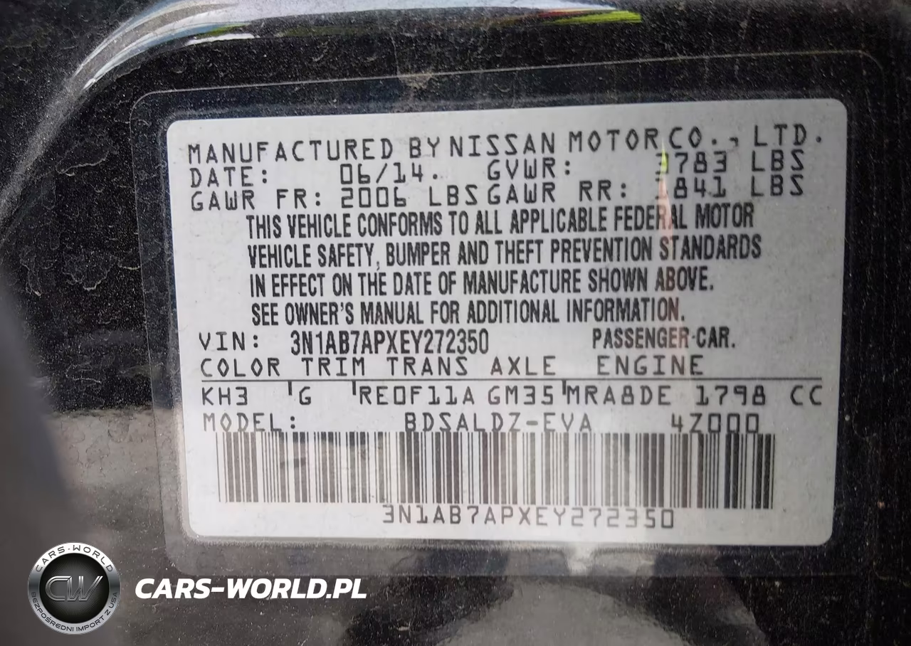 2014 Nissan Sentra Sv VIN:3N1AB7APXEY272350 - 9