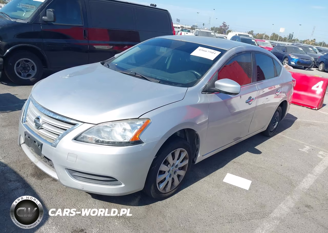 2015 Nissan Sentra S VIN:3N1AB7AP2FY271596 - 2