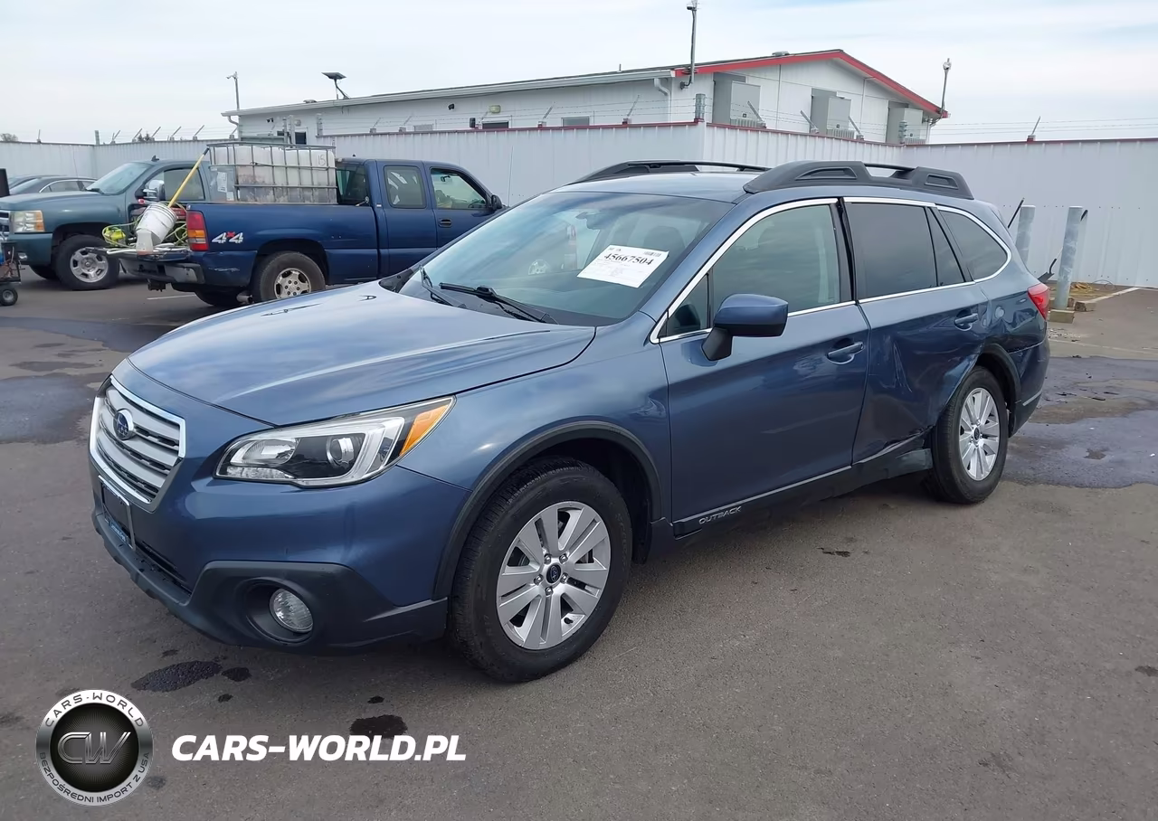 2015 Subaru Outback 2.5I Premium VIN:4S4BSACC9F3296315 - 2
