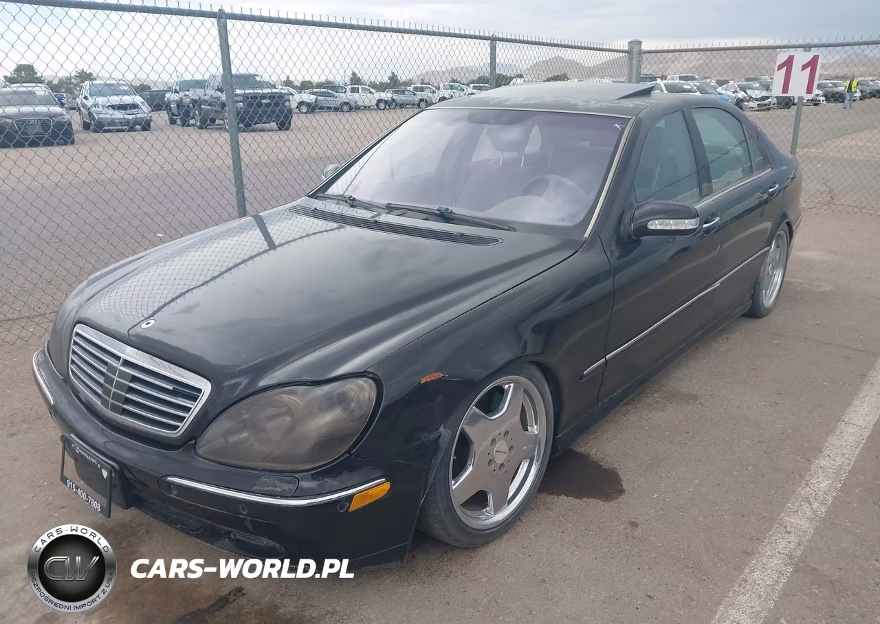 2002 Mercedes-Benz S 55 Amg VIN:WDBNG73J82A264223 - 2
