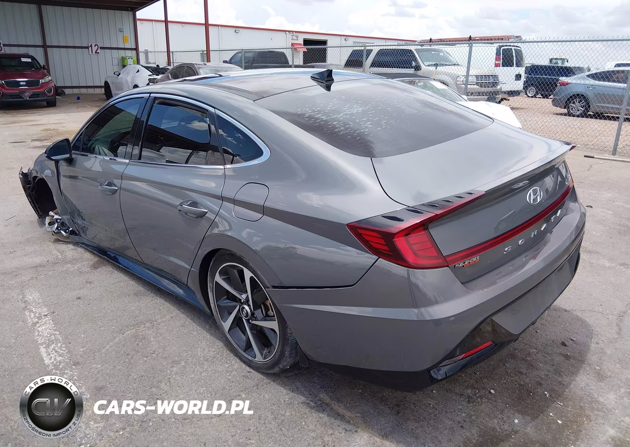 2021 Hyundai Sonata Sel Plus VIN:5NPEJ4J25MH079359 - 3