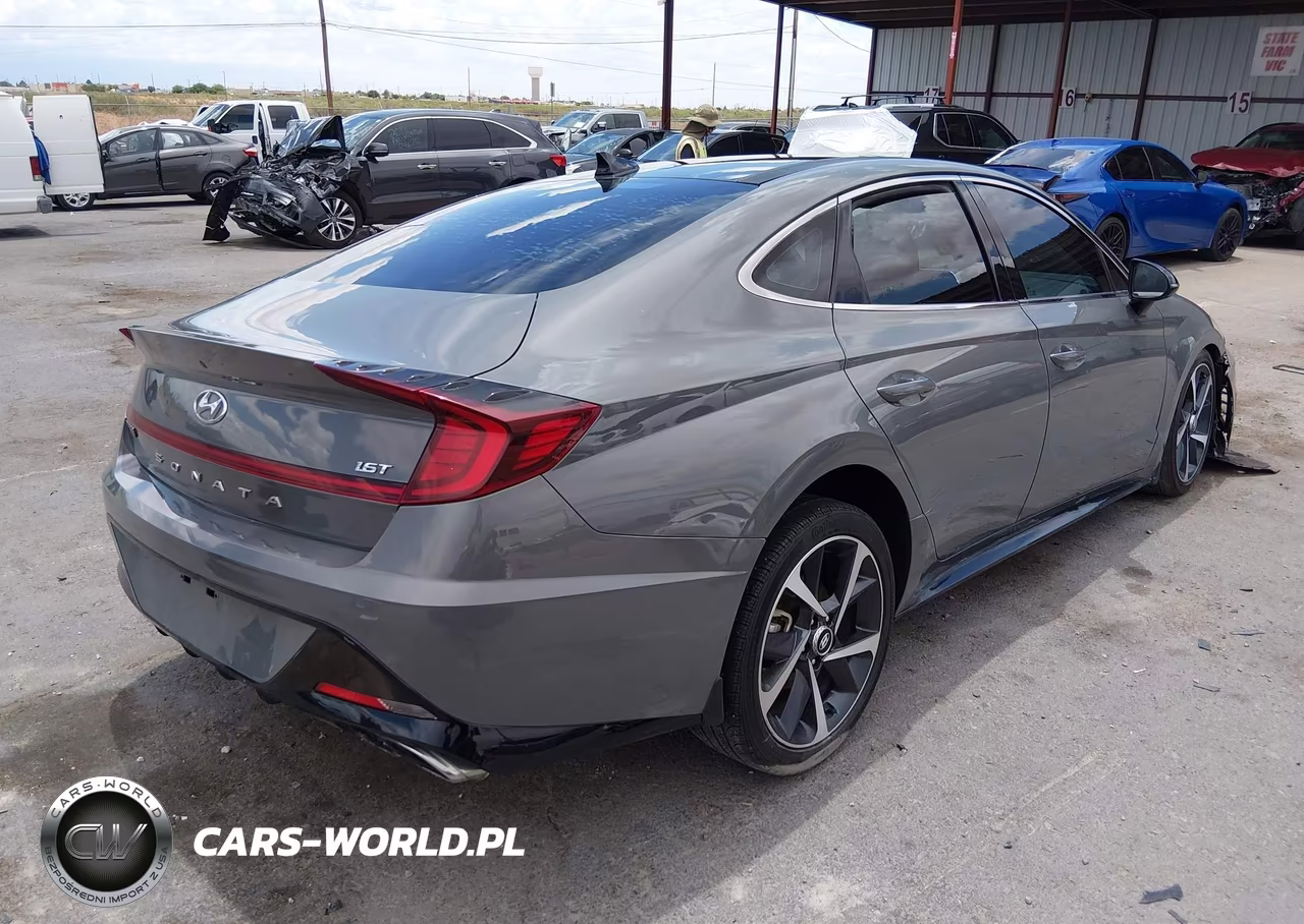 2021 Hyundai Sonata Sel Plus VIN:5NPEJ4J25MH079359 - 4
