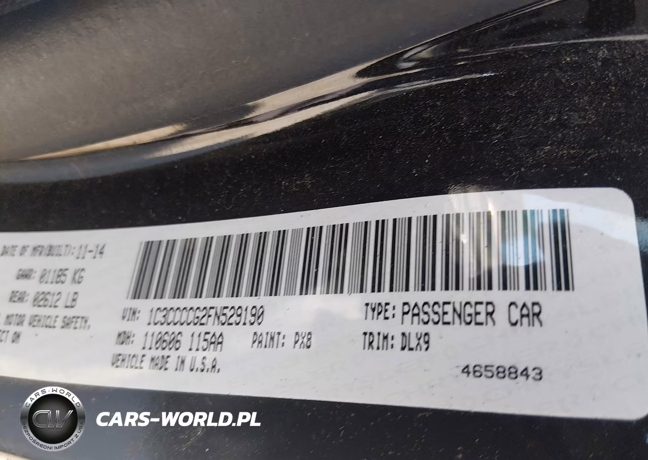 2015 Chrysler 200 C VIN:1C3CCCCG2FN529190 - 9