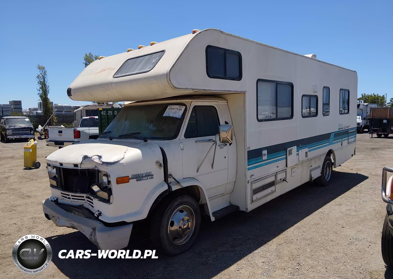 1996 Chevrolet G-P Motorhome Chassis VIN:1GBKH37NXT3309938 - 2