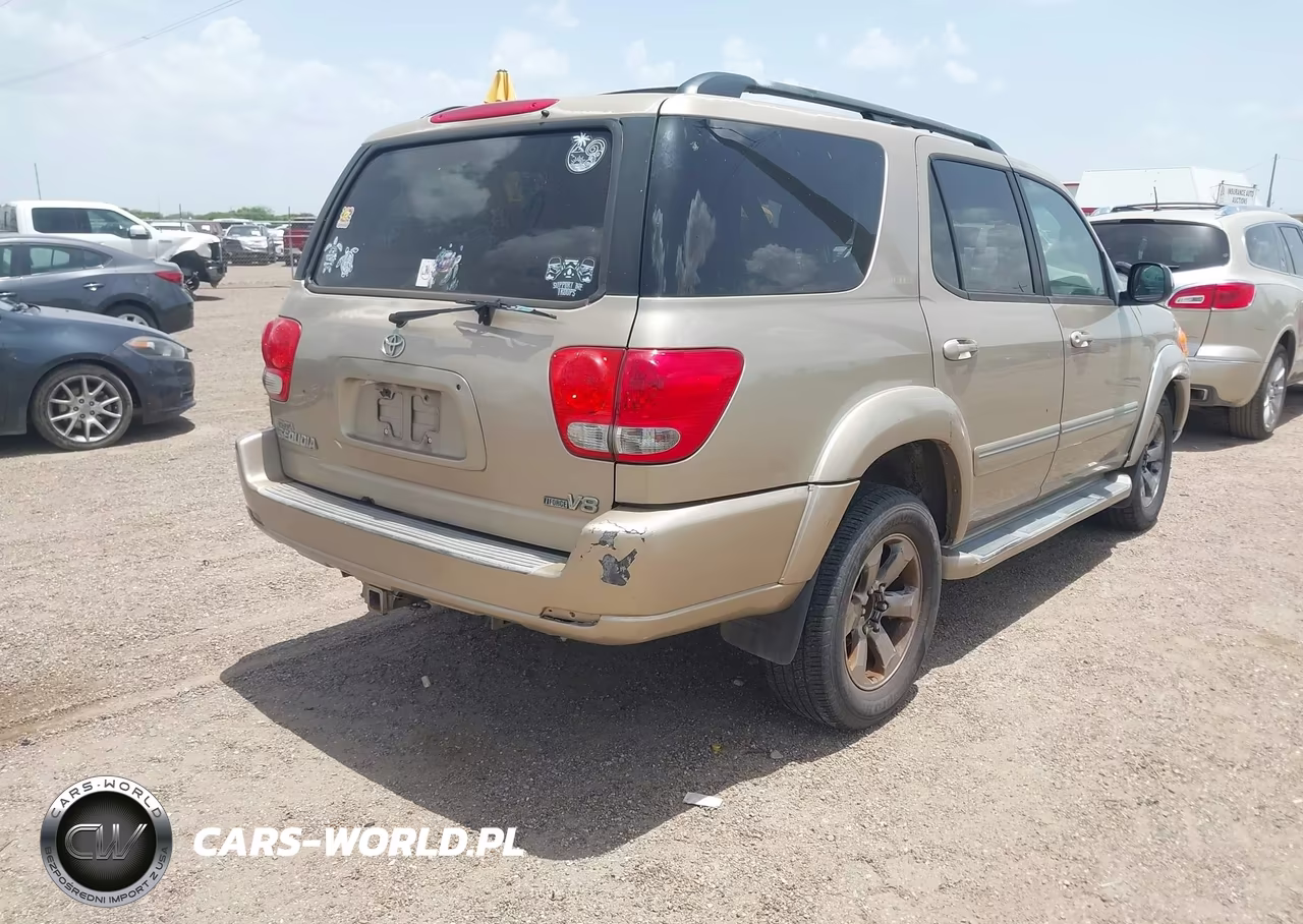2007 Toyota Sequoia Limited V8 VIN:5TDZT38A77S287633 - 4