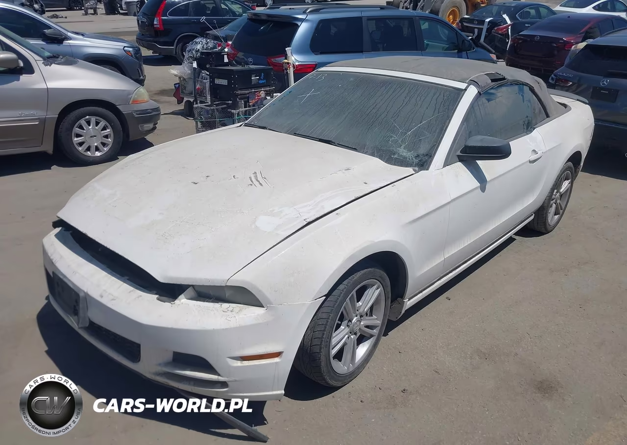 2013 Ford Mustang V6 VIN:1ZVBP8EMXD5211338 - 2