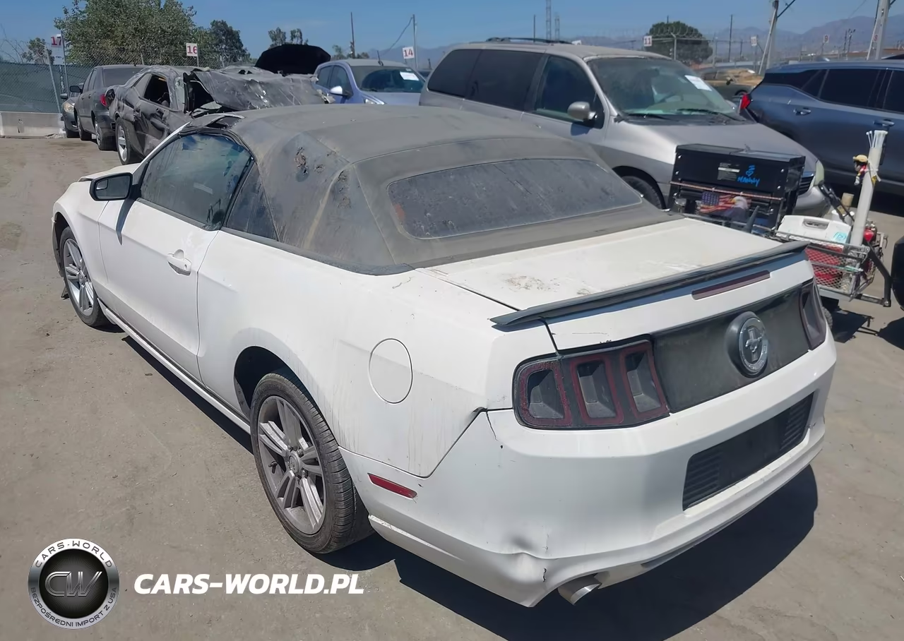 2013 Ford Mustang V6 VIN:1ZVBP8EMXD5211338 - 3