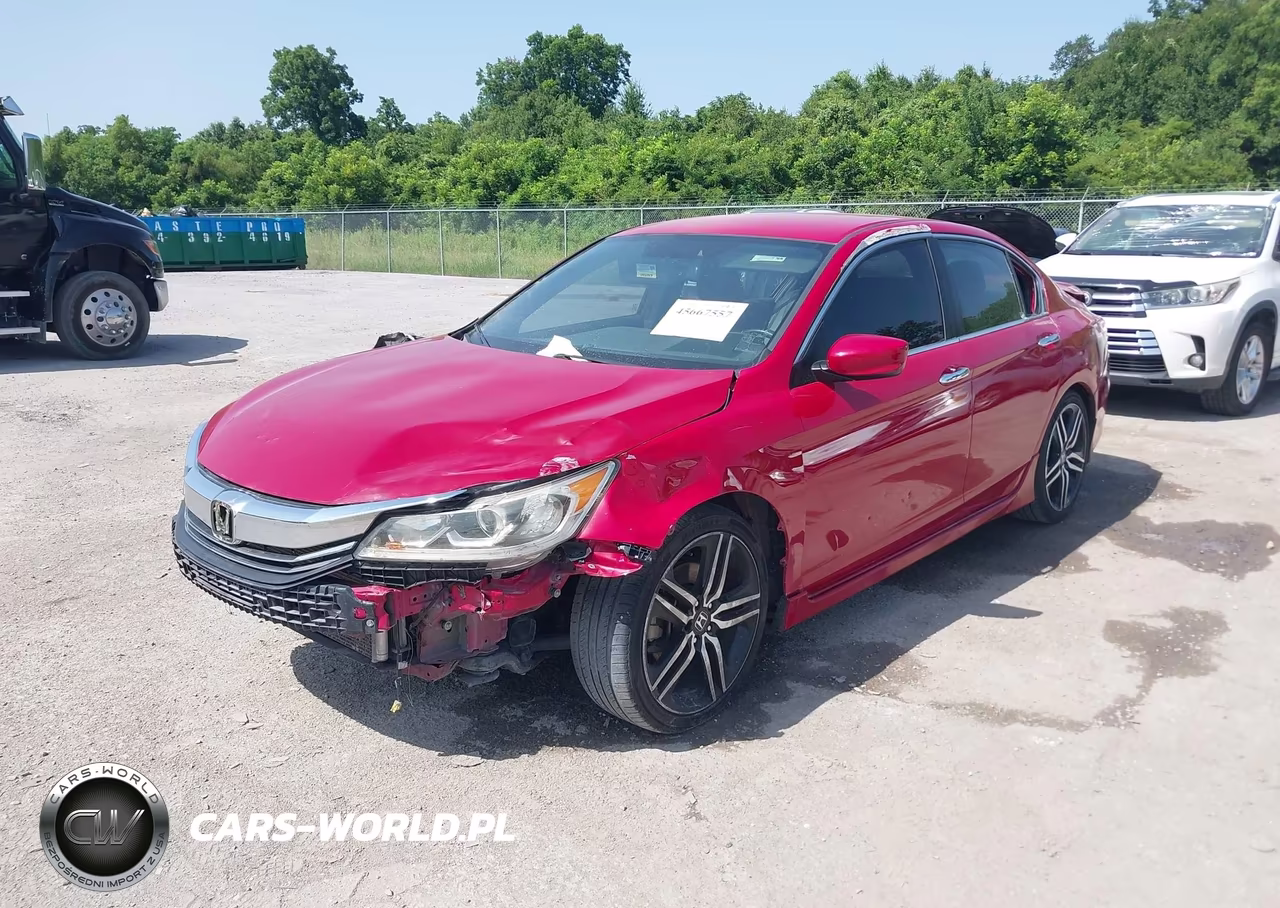 2016 Honda Accord Sport VIN:1HGCR2F56GA148614 - 2