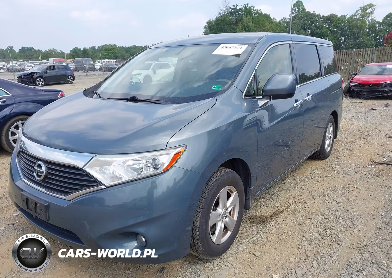 2013 Nissan Quest Sv VIN:JN8AE2KP7D9063128 - 2
