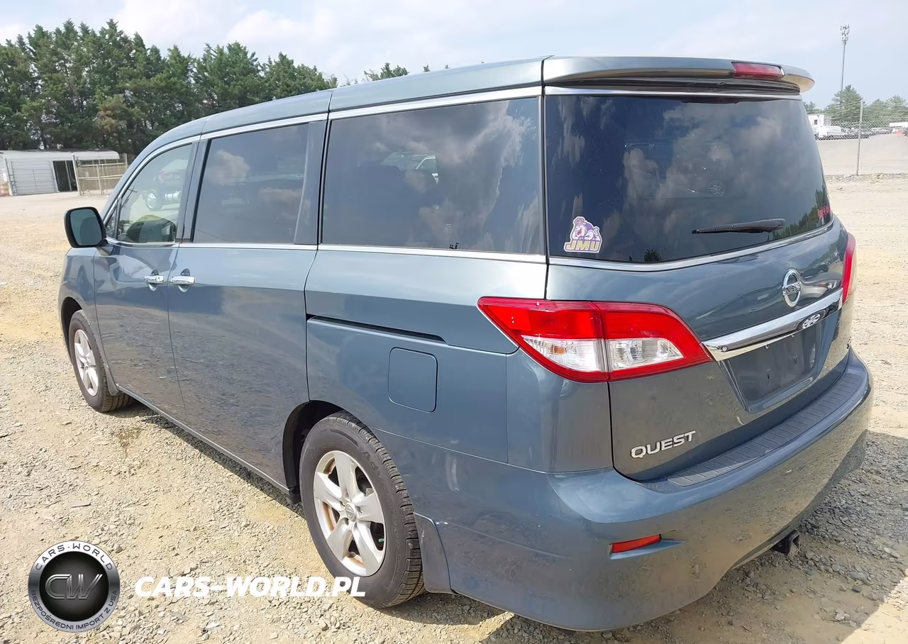 2013 Nissan Quest Sv VIN:JN8AE2KP7D9063128 - 3