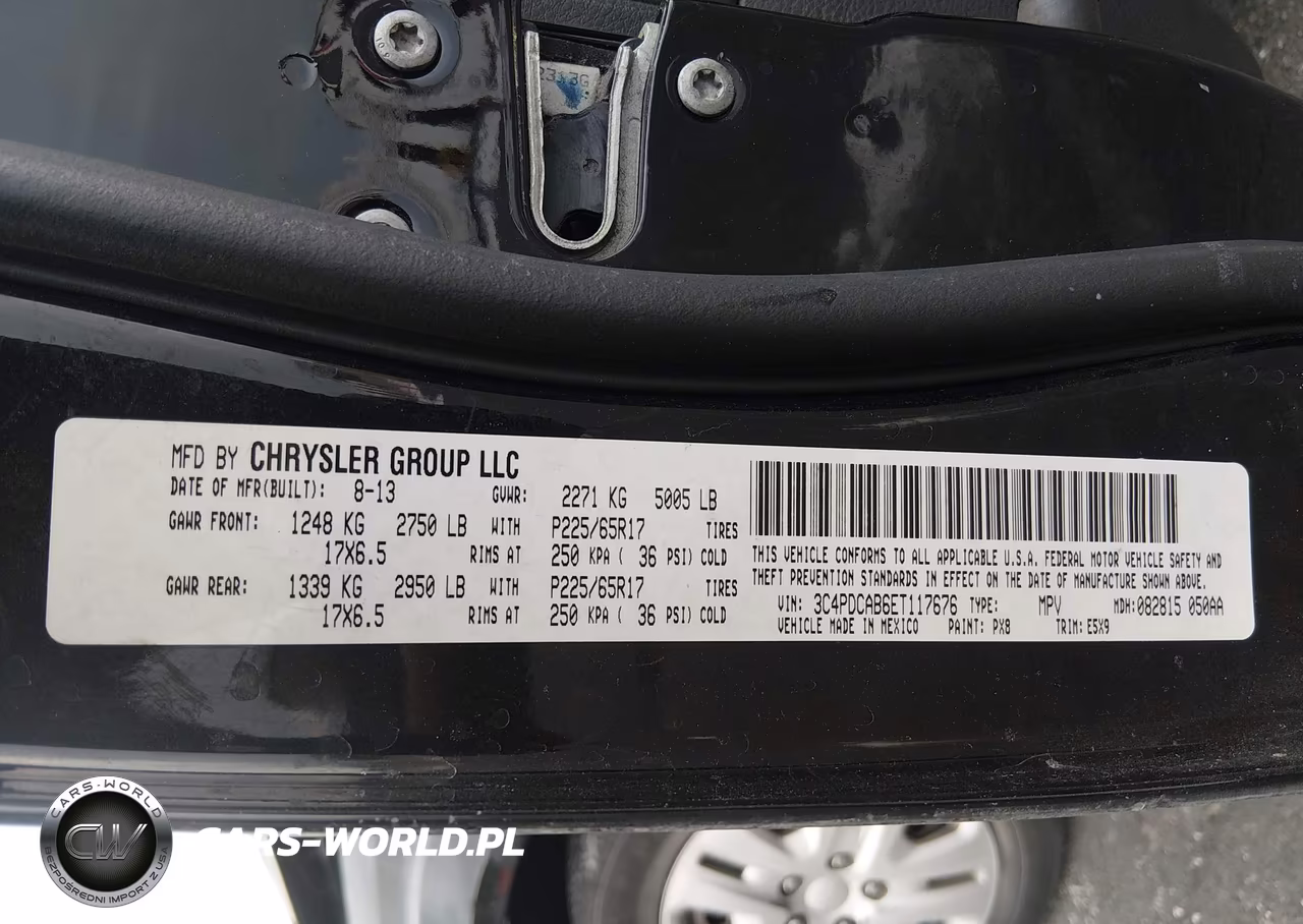 2014 Dodge Journey American Value Pkg VIN:3C4PDCAB6ET117676 - 9