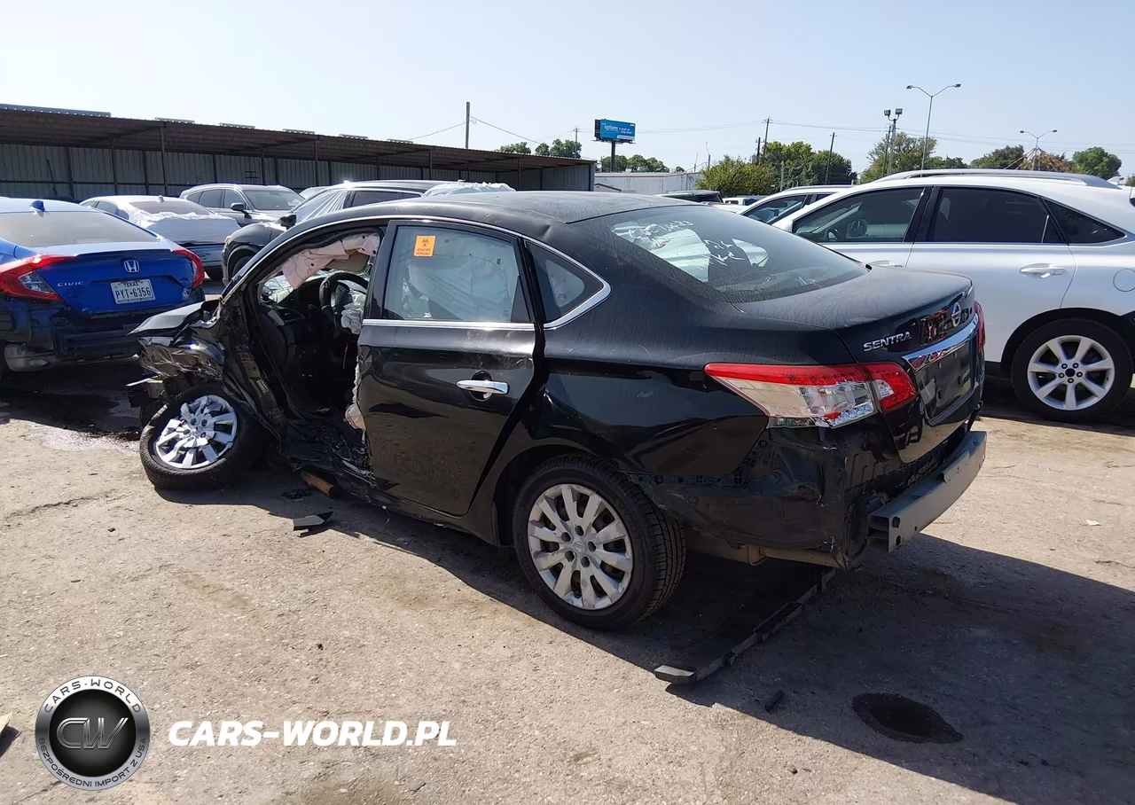 2014 Nissan Sentra Fe+ S-Fe+ Sv-S-Sl-Sr-Sv VIN:3N1AB7AP9EY269973 - 3