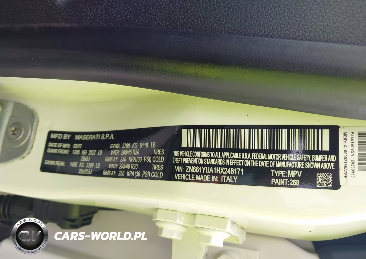 2017 Maserati Levante S VIN:ZN661YUA1HX248171 - 9