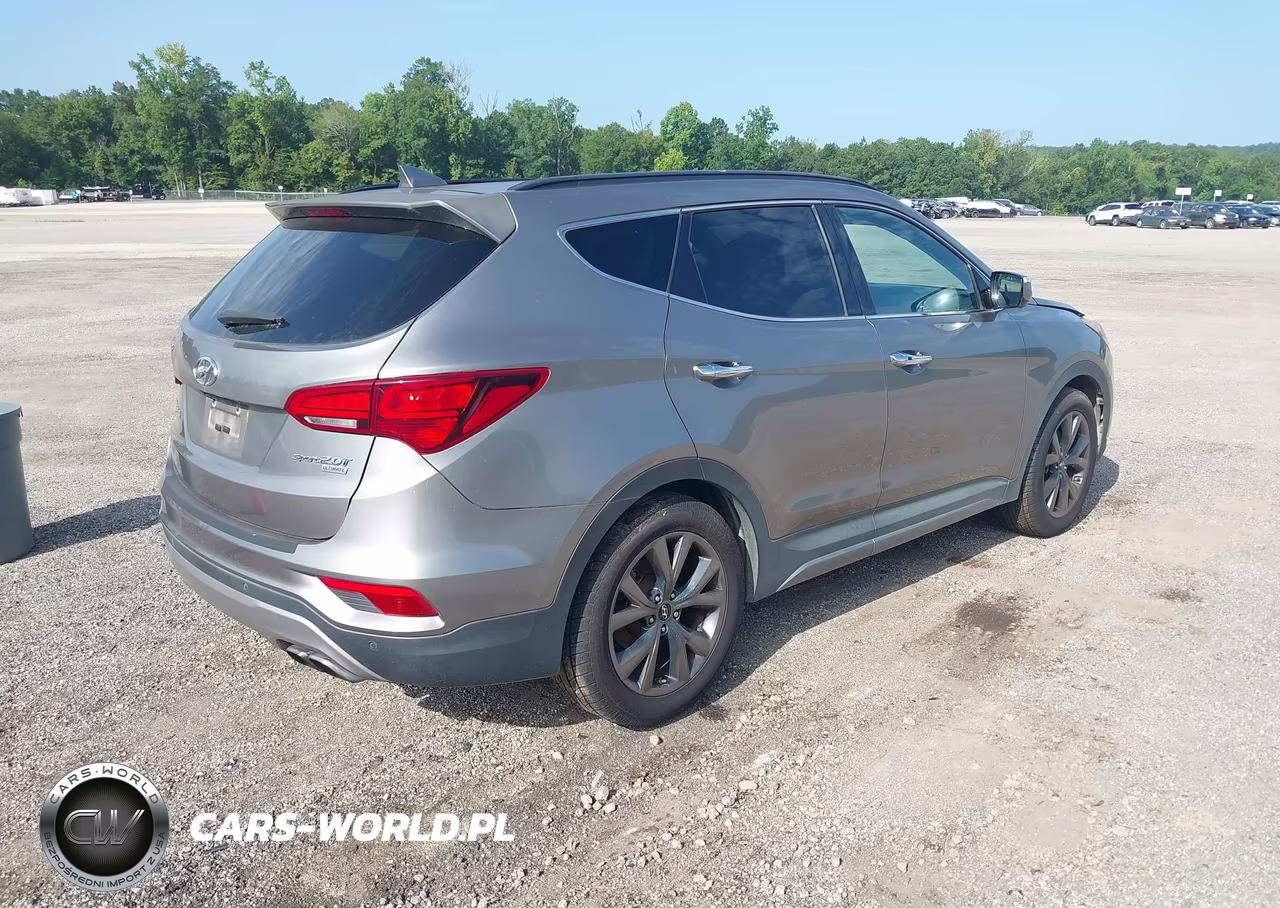 2017 Hyundai Santa Fe Sport 2.0T Ultimate VIN:5XYZW4LA5HG491575 - 4