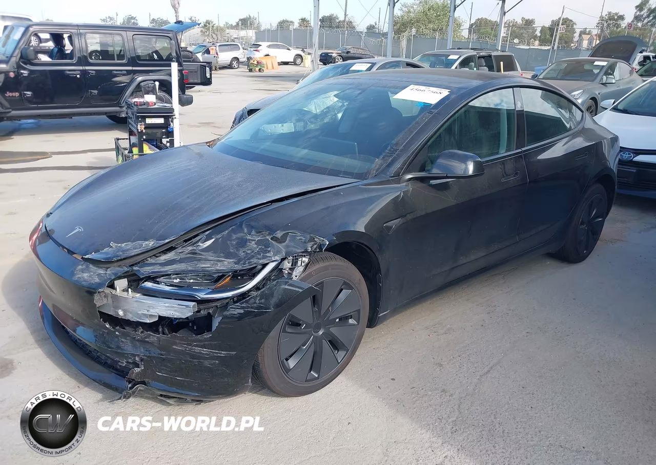 2025 Tesla Model 3 Long Range Rear-Wheel Drive-Standard Rear-Wheel Drive VIN:5YJ3E1EA6SF030663 - 2