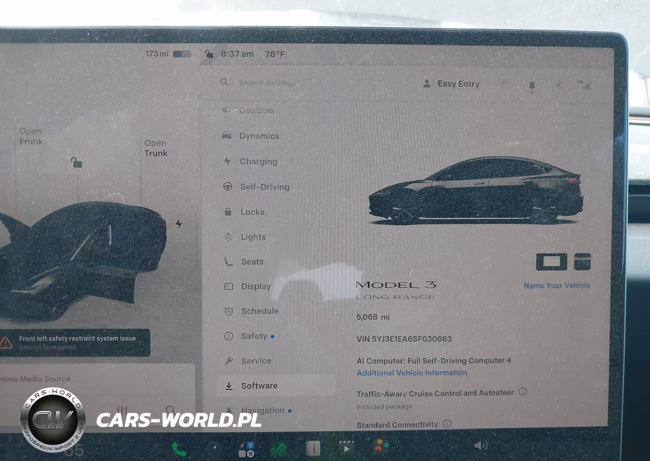 2025 Tesla Model 3 Long Range Rear-Wheel Drive-Standard Rear-Wheel Drive VIN:5YJ3E1EA6SF030663 - 7
