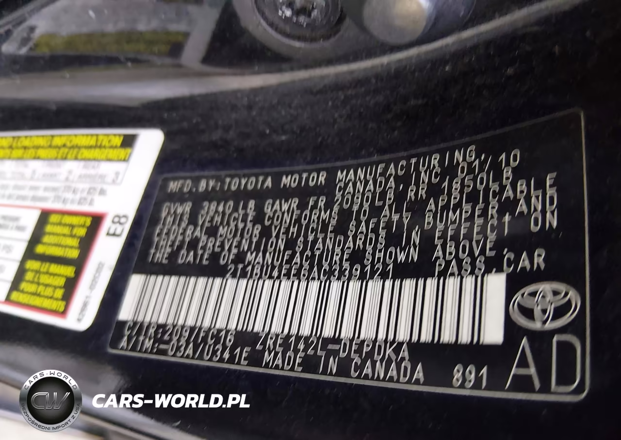 2010 Toyota Corolla Le VIN:2T1BU4EE6AC339121 - 9