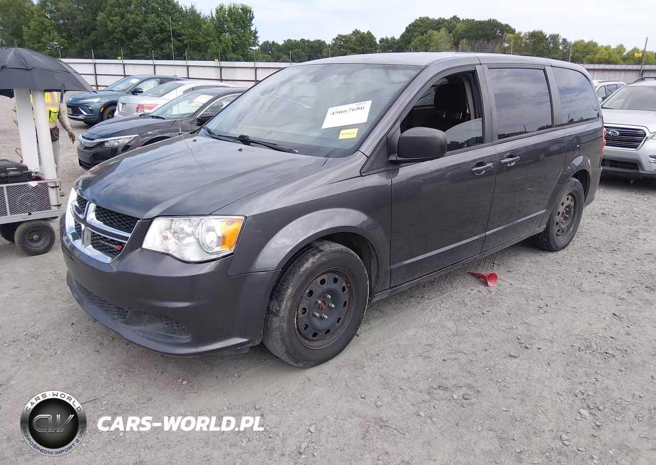 2018 Dodge Grand Caravan Se VIN:2C4RDGBGXJR347874 - 2