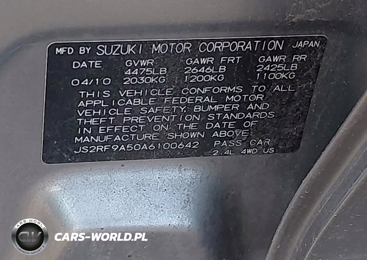 2010 Suzuki Kizashi Gts VIN:JS2RF9A50A6100642 - 9