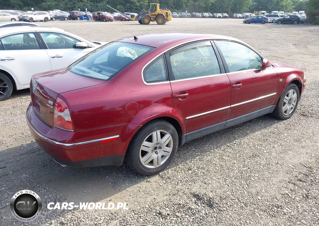 2003 Volkswagen Passat W8 VIN:WVWUK63B53P057642 - 4