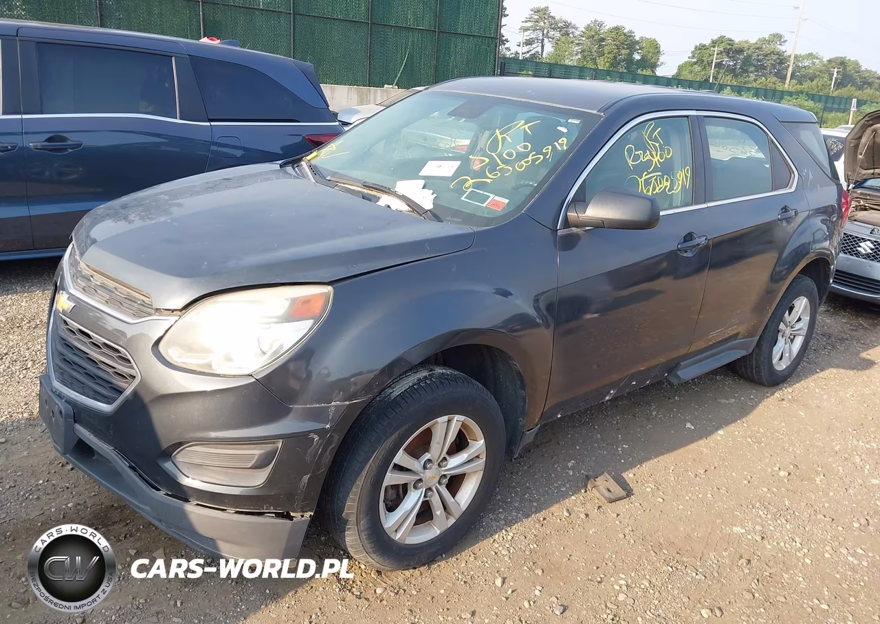 2017 Chevrolet Equinox Ls VIN:2GNALBEK8H6114324 - 2