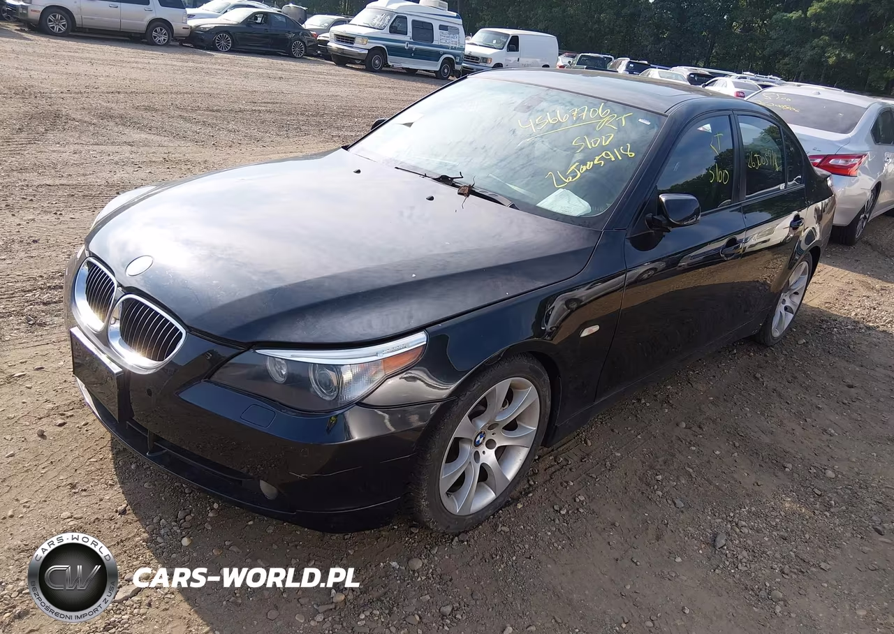 2005 BMW 545I VIN:WBANB33505B115621 - 2