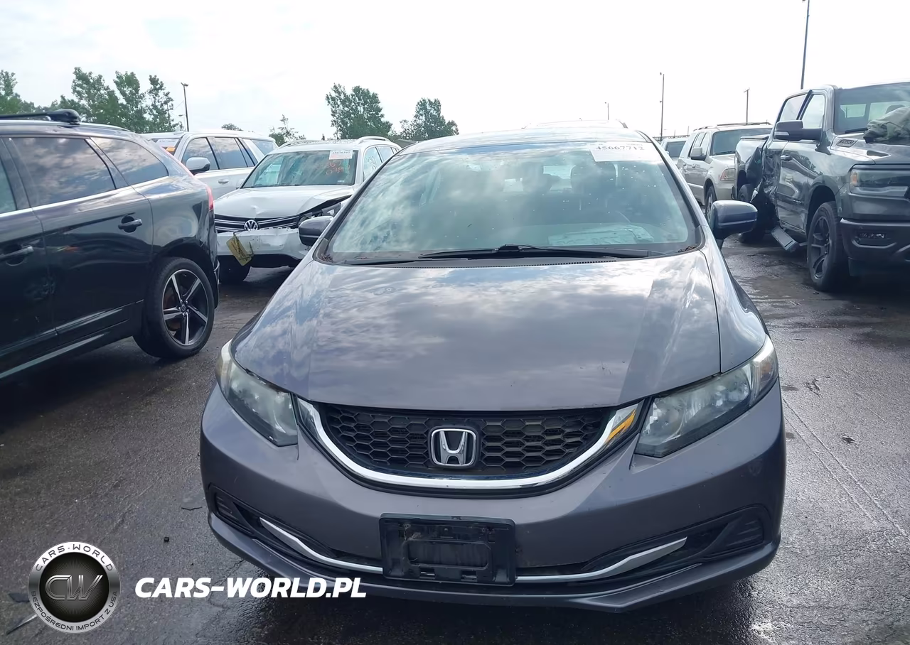 2015 Honda Civic Lx VIN:19XFB2F56FE082495 - 12