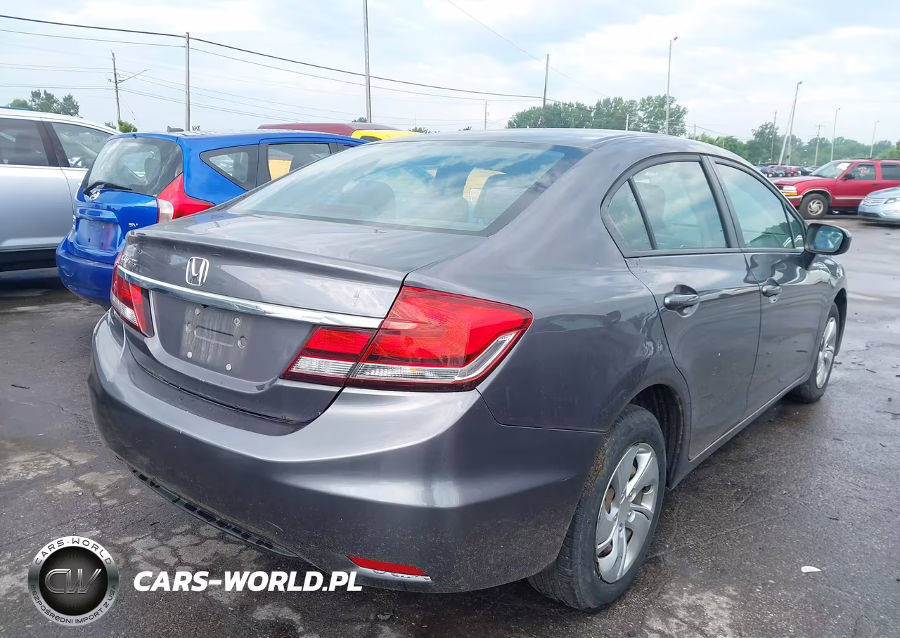 2015 Honda Civic Lx VIN:19XFB2F56FE082495 - 4