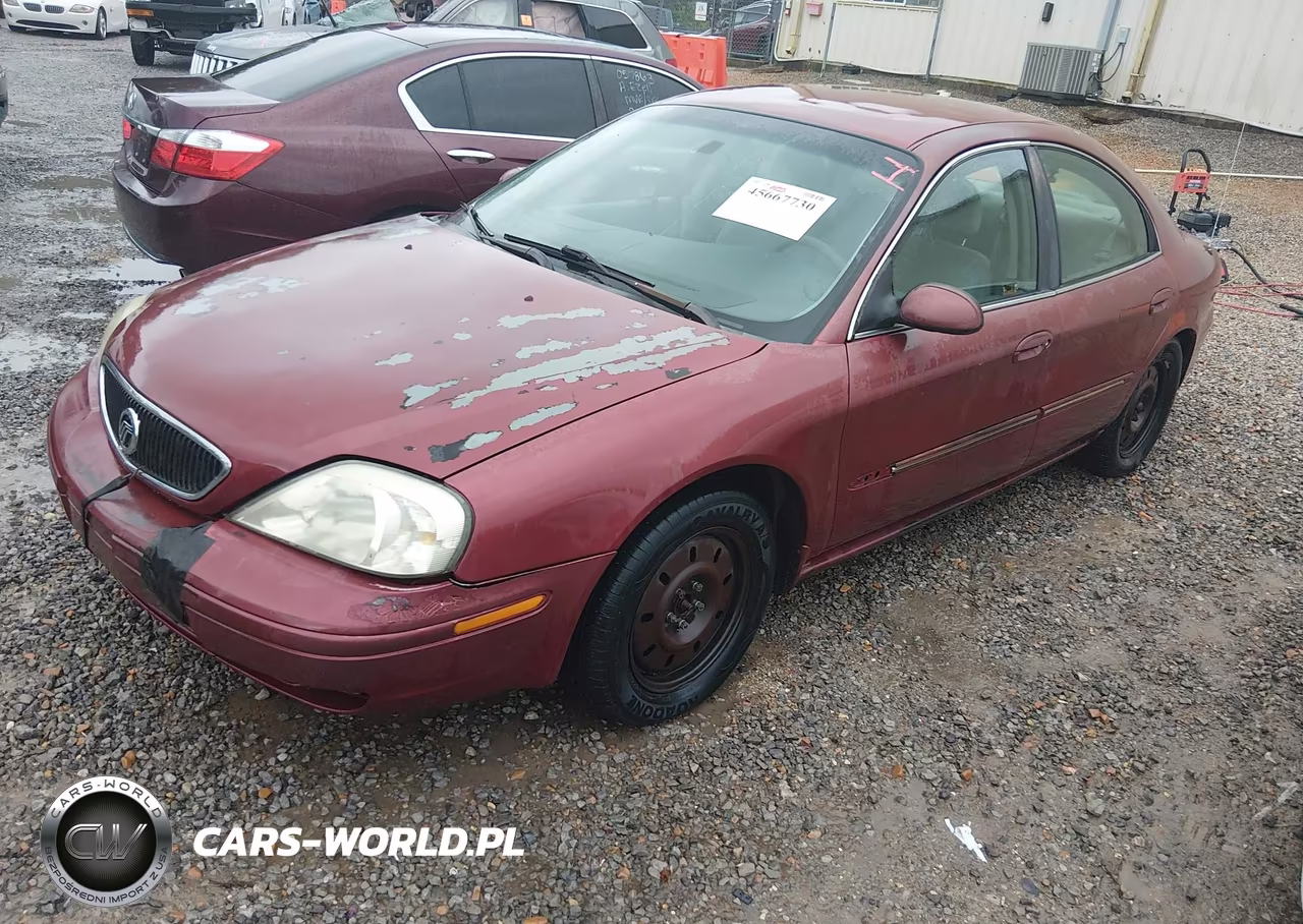 2002 Mercury Sable Gs VIN:1MEFM50U62A600855 - 2