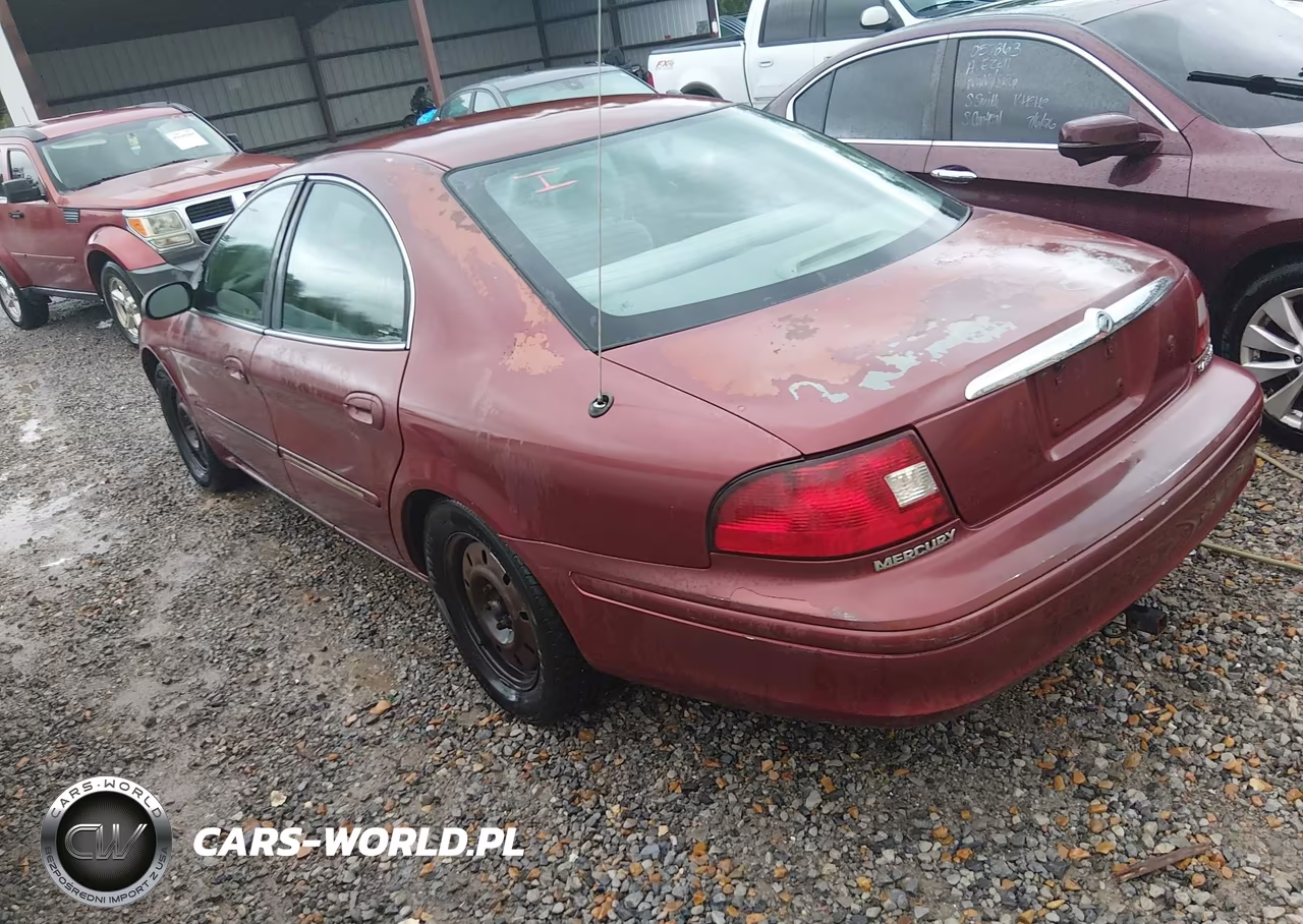 2002 Mercury Sable Gs VIN:1MEFM50U62A600855 - 3