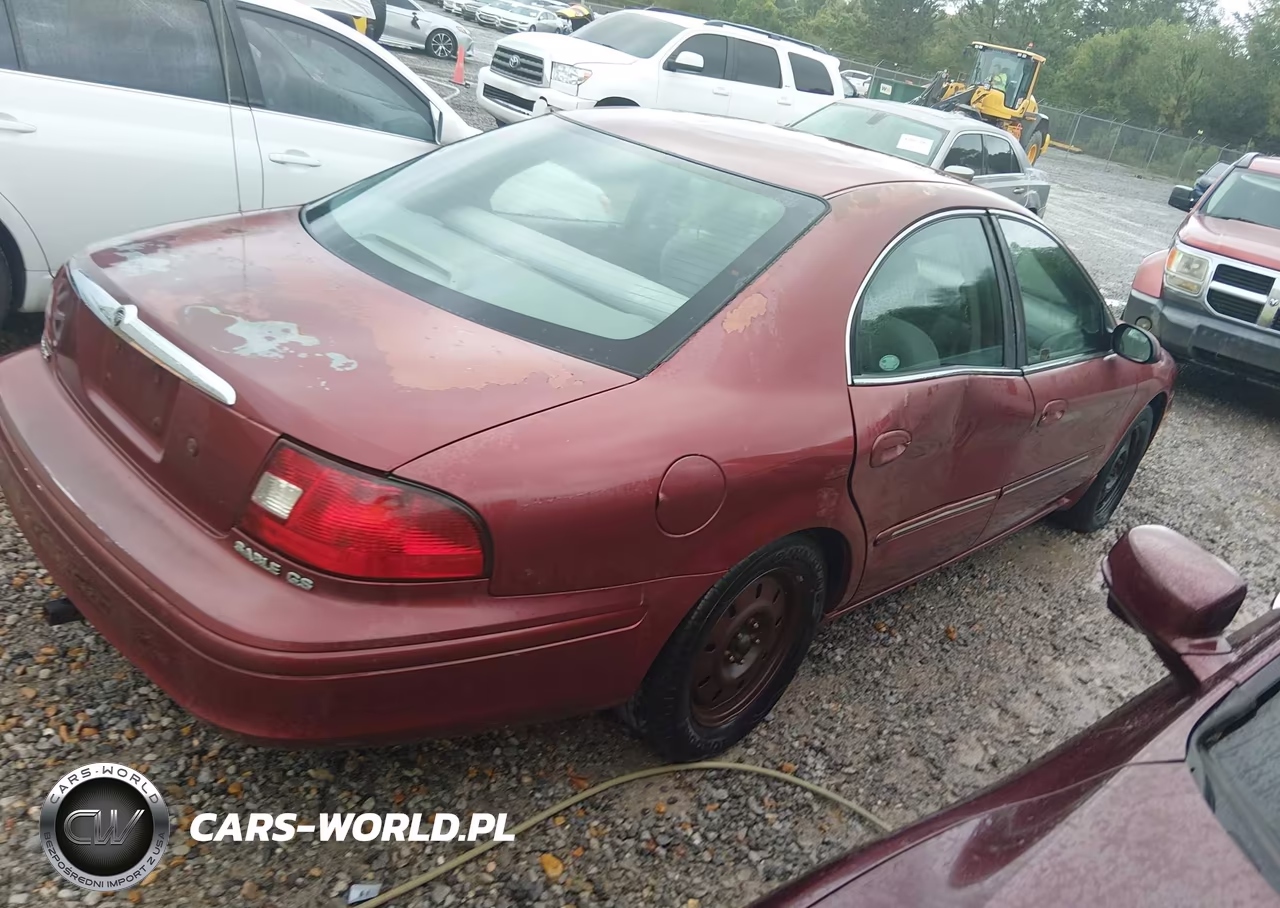 2002 Mercury Sable Gs VIN:1MEFM50U62A600855 - 4