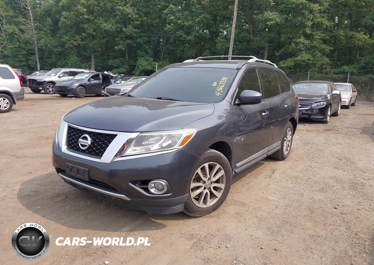 2014 Nissan Pathfinder Sl VIN:5N1AR2MM3EC710501 - 2