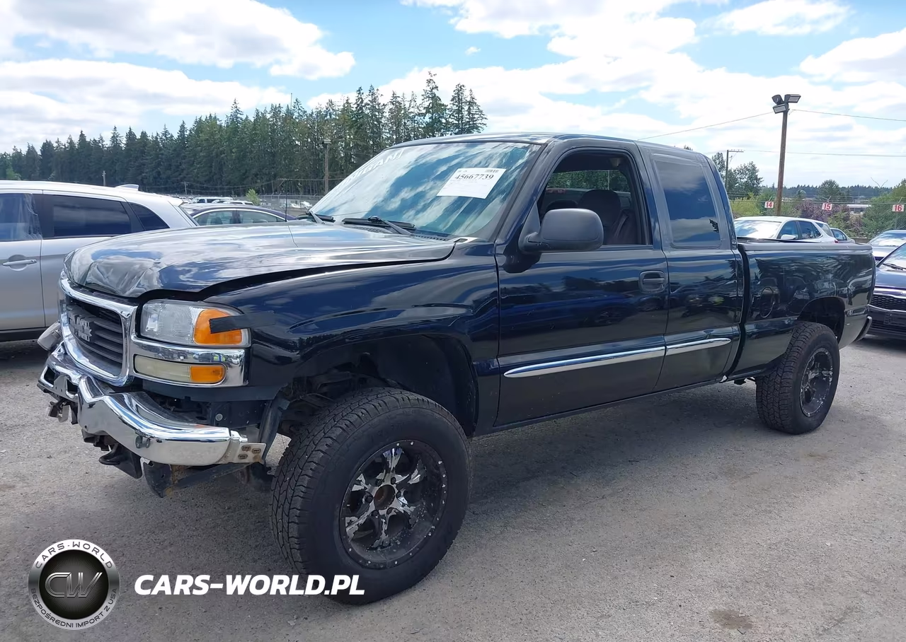 2005 GMC Sierra 1500 Sle VIN:1GTEC19T55Z356883 - 2