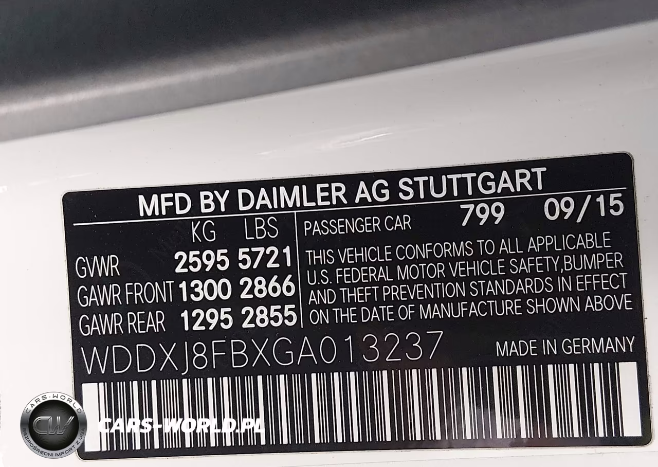 2016 Mercedes-Benz S 550 4Matic VIN:WDDXJ8FBXGA013237 - 9