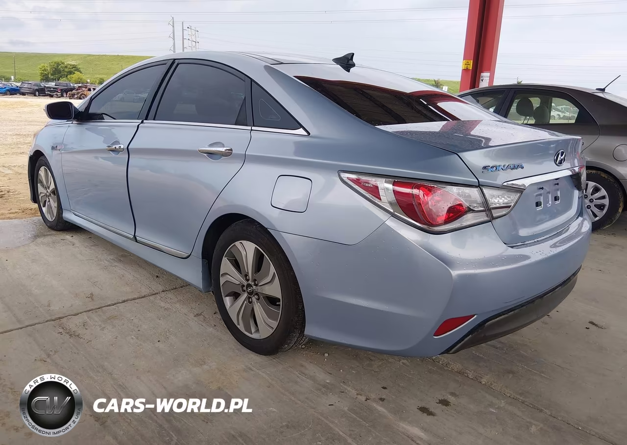 2015 Hyundai Sonata Hybrid Limited VIN:KMHEC4A43FA132402 - 3