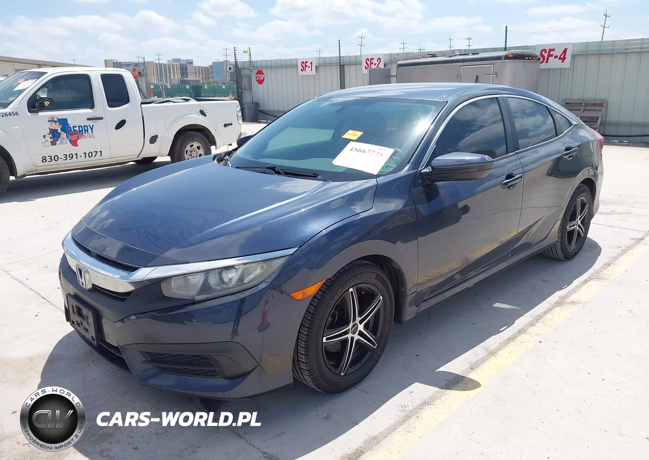 2016 Honda Civic Lx VIN:19XFC2F53GE072053 - 2