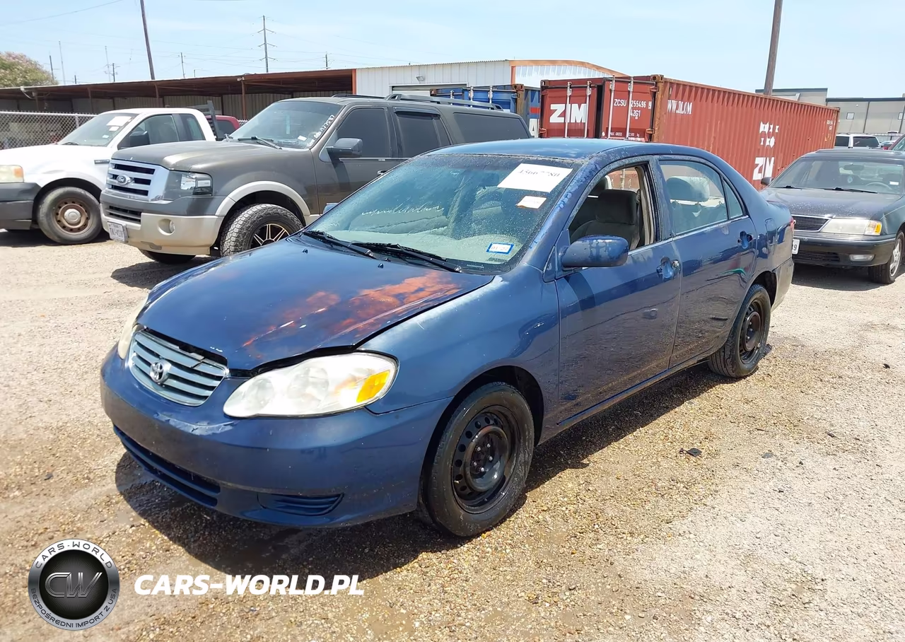 2003 Toyota Corolla Ce VIN:1NXBR32E73Z028198 - 2